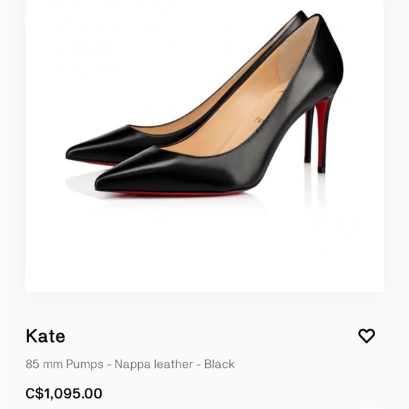 Christian Louboutin High Heels/Pumps 👠 💄 Like-New ✨✈️ - Picture 15 of 15